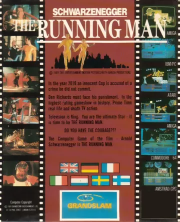 Running Man, The_Disk1 box cover back